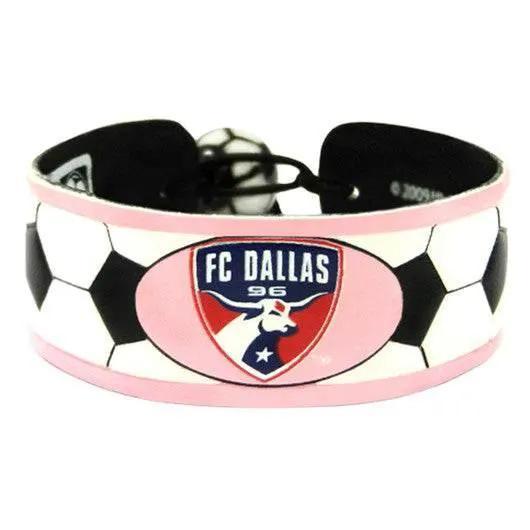  FC Dallas Leather Bracelet Pink With Ceramic Bead Detail -  ToylandEU™
