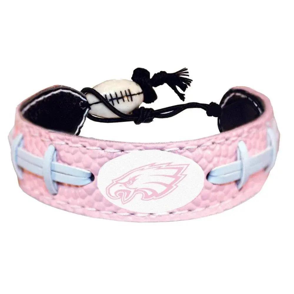  Philadelphia Eagles Leather Bracelet Pink Ceramic Bead -  ToylandEU™