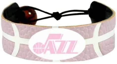  Utah Jazz Pink Leather Bracelet Ceramic Bead Adjustable -  ToylandEU™