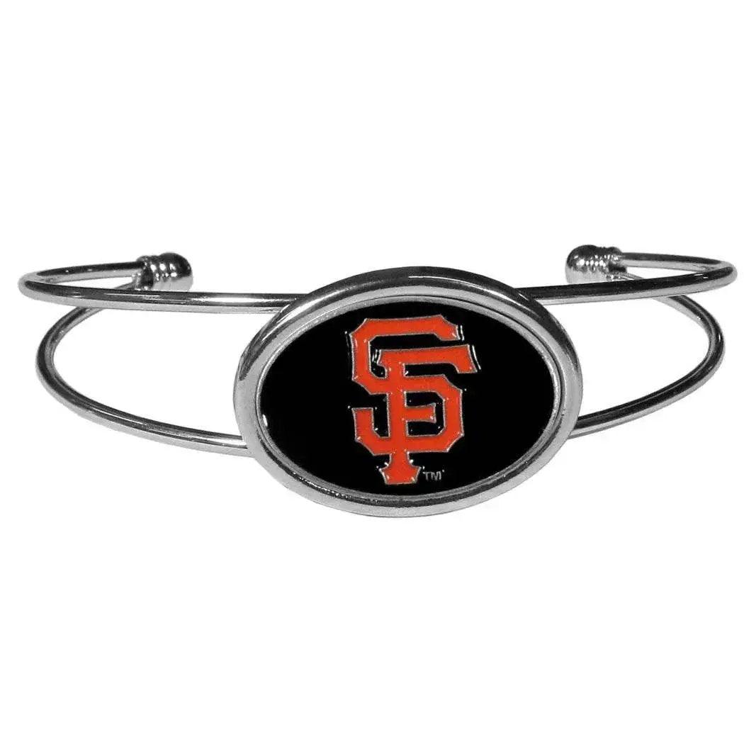  San Francisco Giants Double Bar Cuff Bracelet Enamel Logo -  ToylandEU™