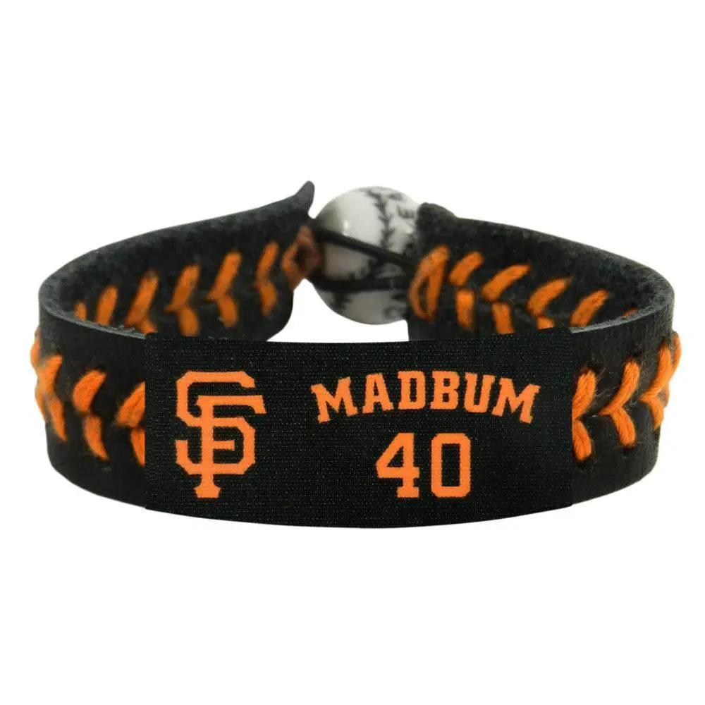  San Francisco Giants Madison Bumgarner Leather Bracelet -  ToylandEU™