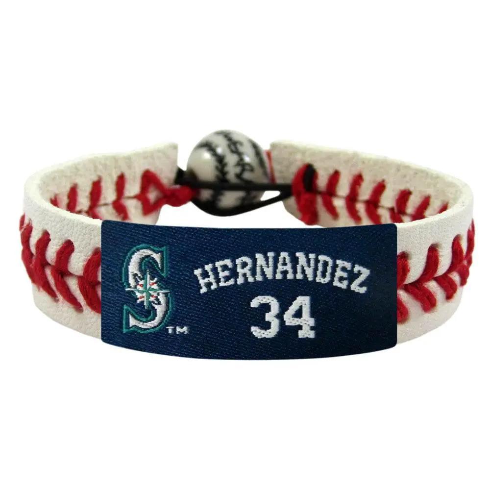  Seattle Mariners Leather Bracelet Felix Hernandez Baseball -  ToylandEU™