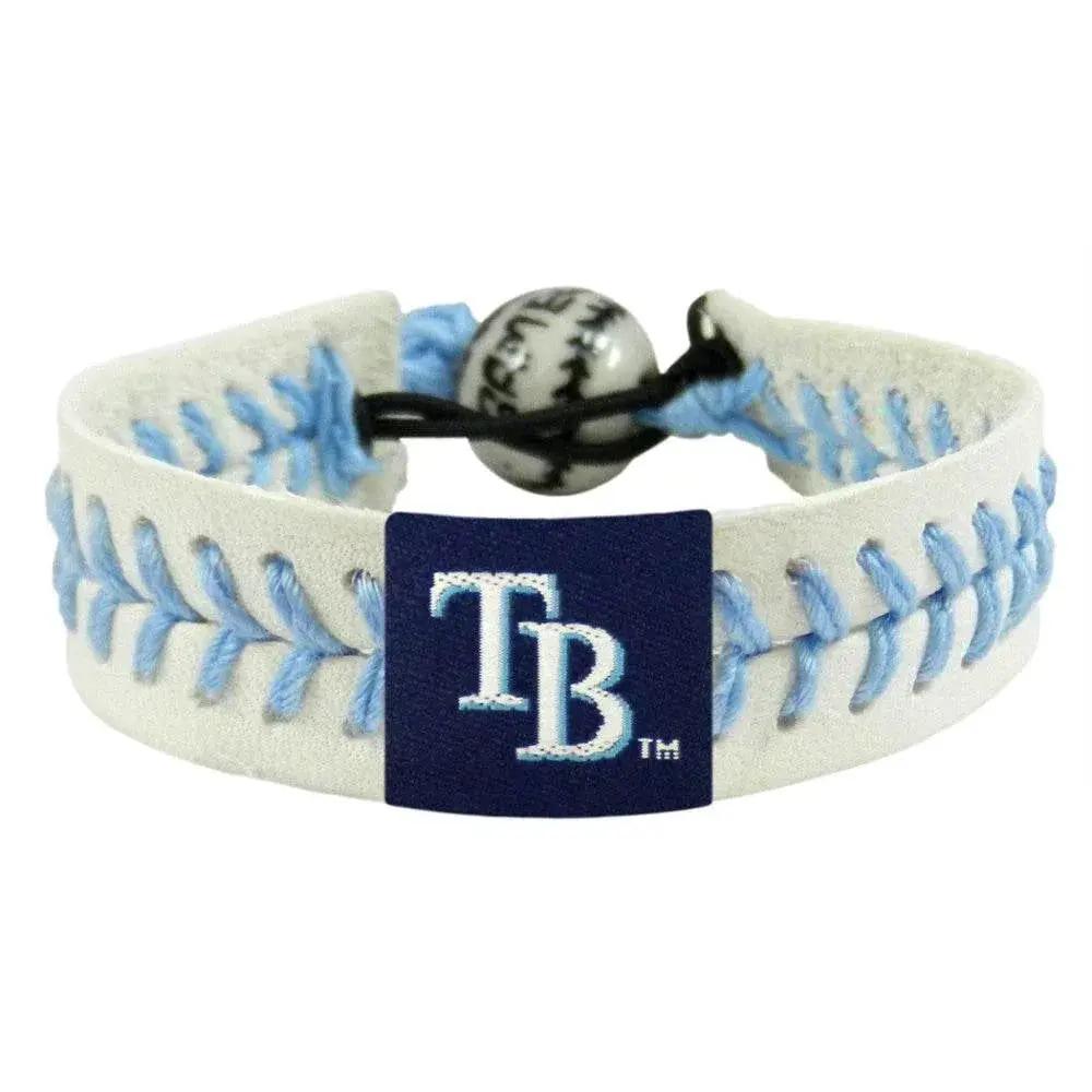  Tampa Bay Rays Genuine Leather Bracelet Light Blue Baseball -  ToylandEU™