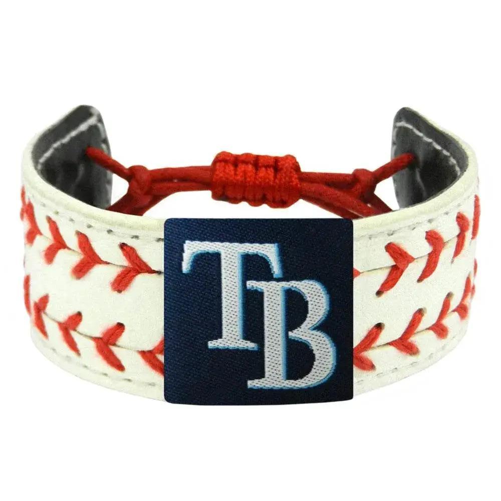  Tampa Bay Rays Leather Bracelet Two Seamer Ceramic Bead -  ToylandEU™