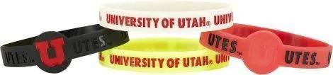  Utah Utes Silicone Bracelets 4 Pack Officially Licensed -  ToylandEU™