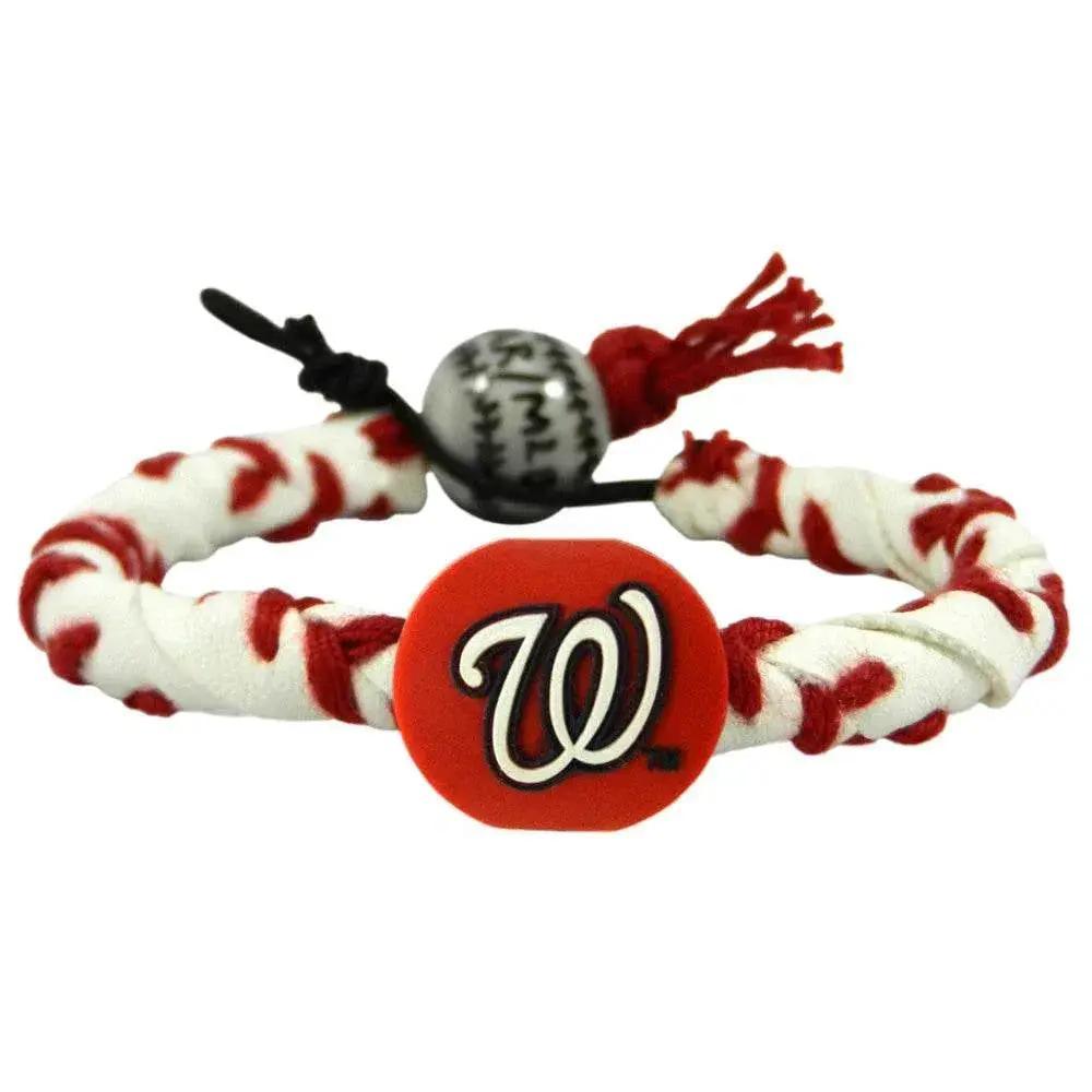  Washington Nationals Leather Bracelet Frozen Rope Baseball -  ToylandEU™