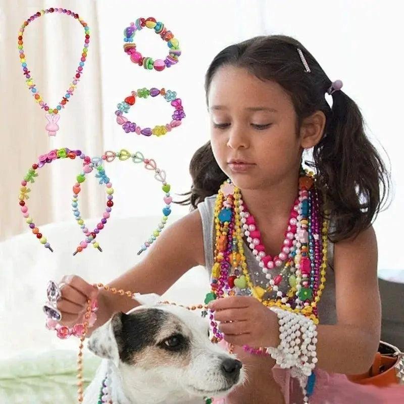  DIY Beaded Jewelry Kit For Kids 24 Grid Bracelets Fun -  ToylandEU™