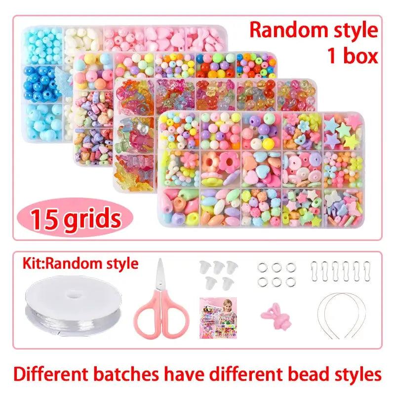  DIY Beaded Jewelry Kit For Kids 24 Grid Bracelets Fun -  ToylandEU™