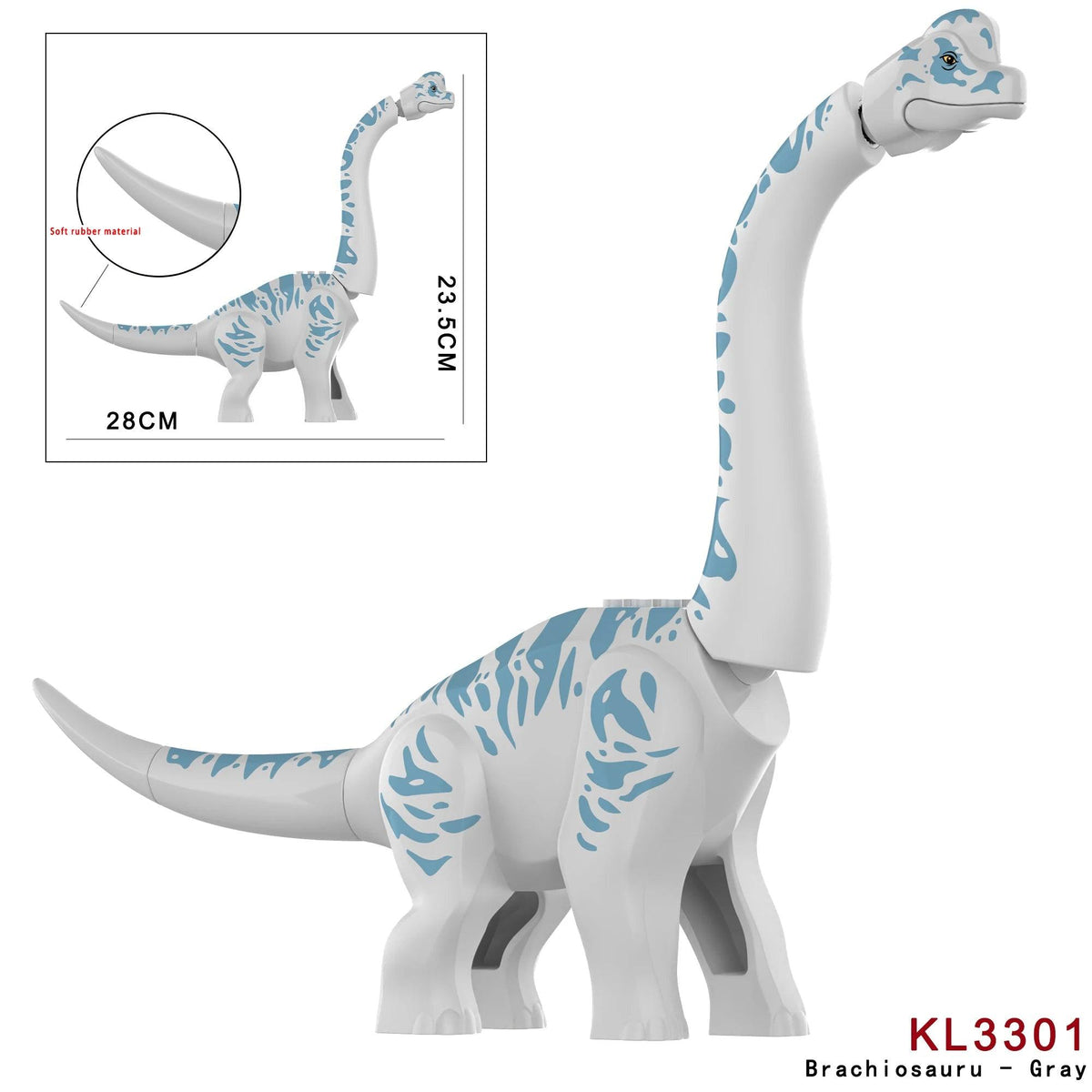 Brachiosaurus Building Blocks | Lego Compatible | Toylandeu™