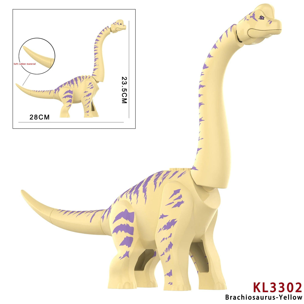 Brachiosaurus Building Blocks | Lego Compatible | Toylandeu™