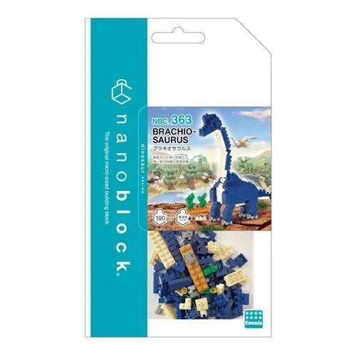 Brachiosaurus Dinosaur Nanoblock Constructible Figure - ToyShnip