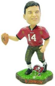 Brad Johnson Game Worn Bobblehead Tampa Bay Buccaneers - ToylandEU