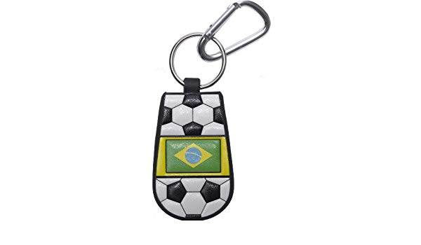 Brazilian Flag Keychain Classic Soccer Authentic GameWear - ToylandEU