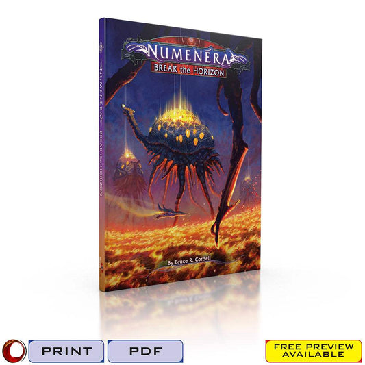 Numenera RPG: Break The Horizon | Print Books