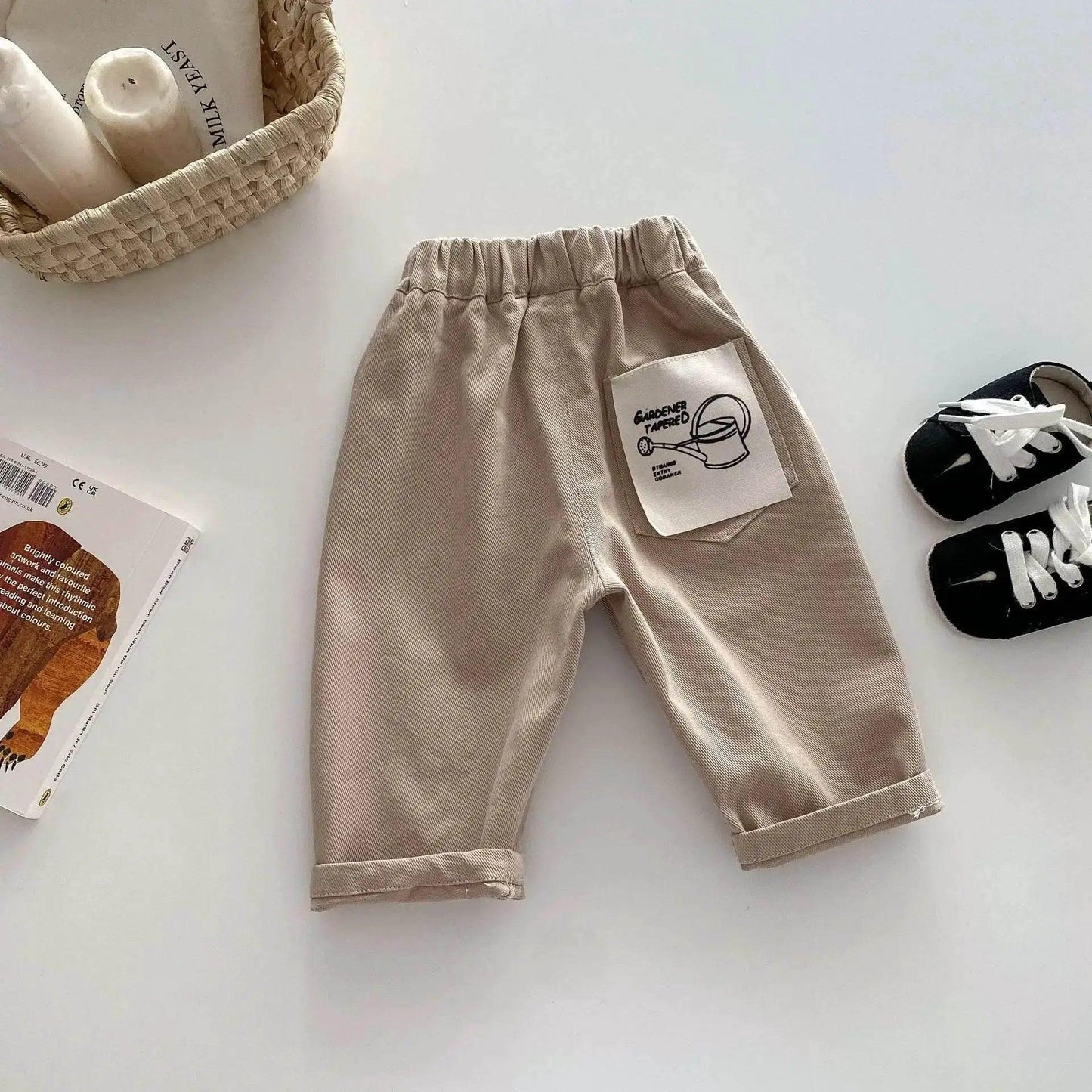  Breathable 100 Cotton Kids Pants Toyland EU -  ToylandEU™