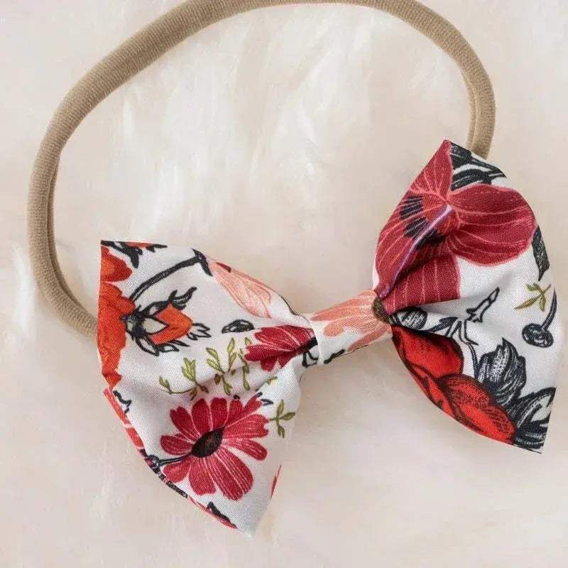  Breathable Baby Dress Bowknot Floral Cotton Toyland EU -  ToylandEU™