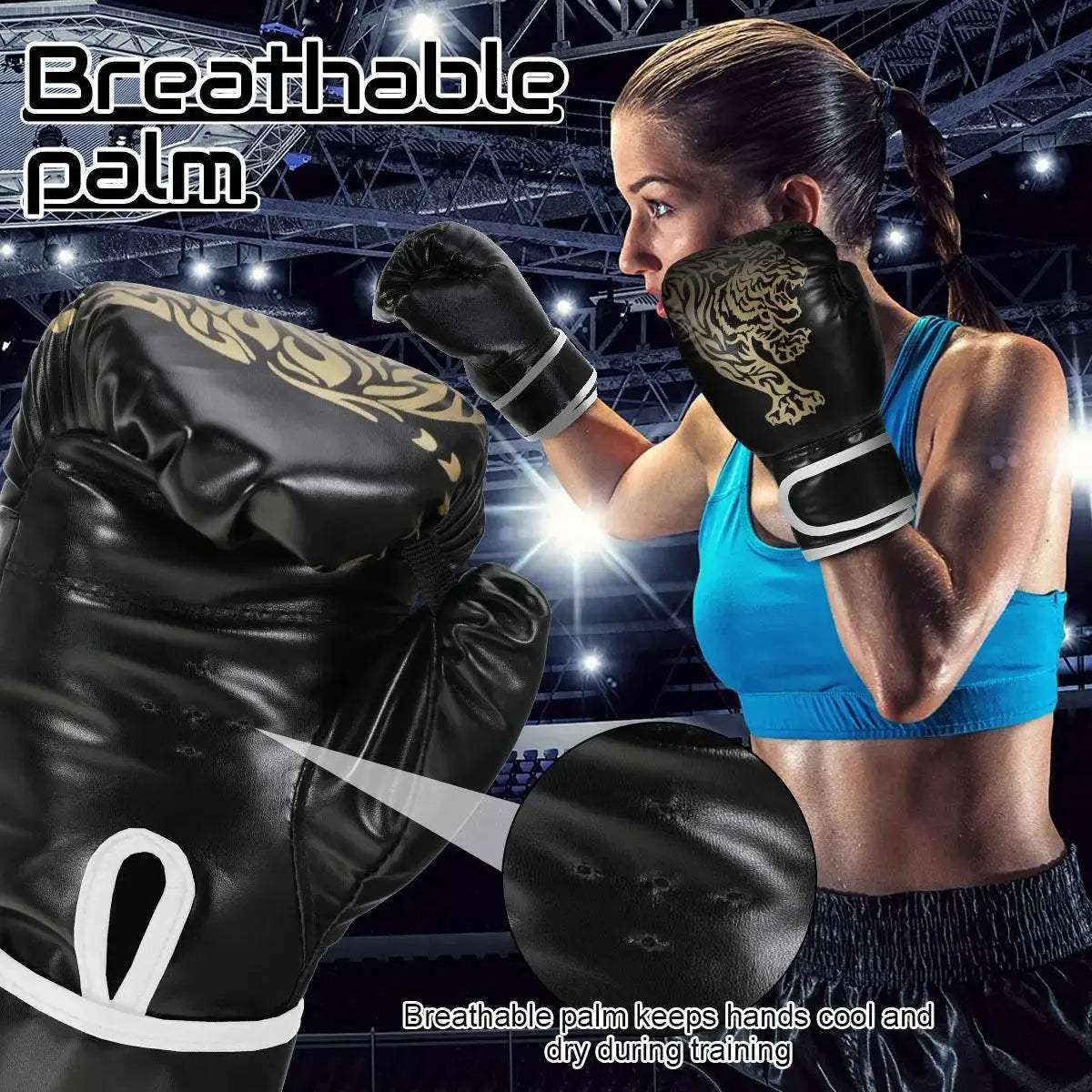  Breathable Boxing Gloves PU Leather Gloves Toyland EU -  ToylandEU™