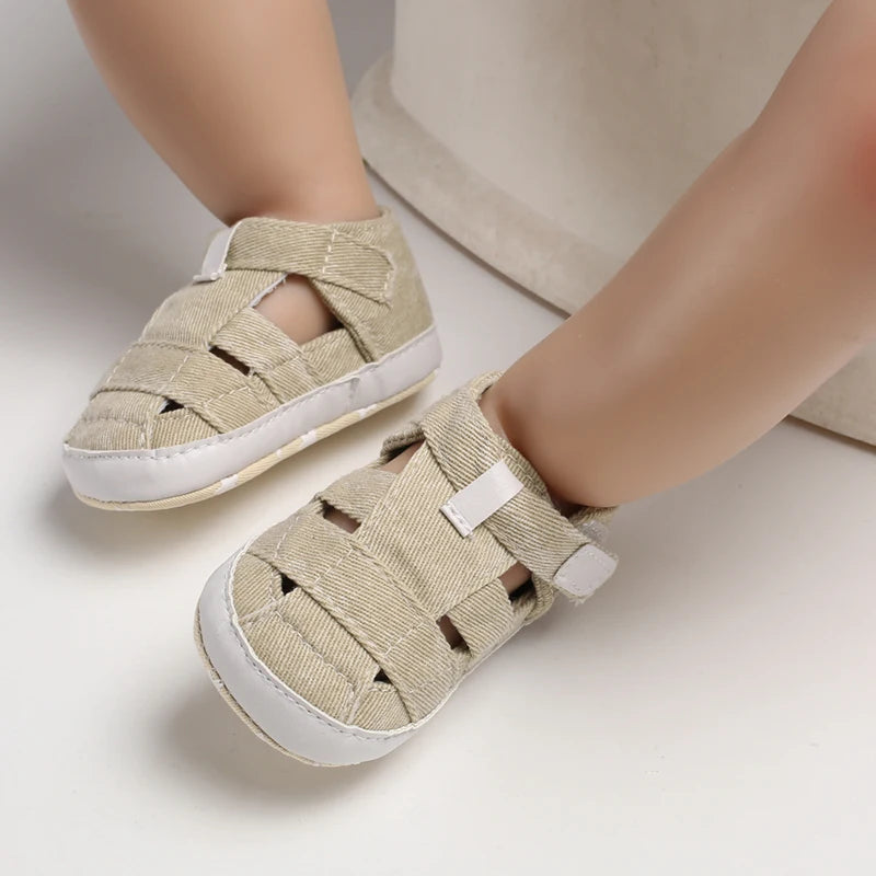 Breathable Canvas Baby Shoes Walking Shoes For First Steps - ToylandEU
