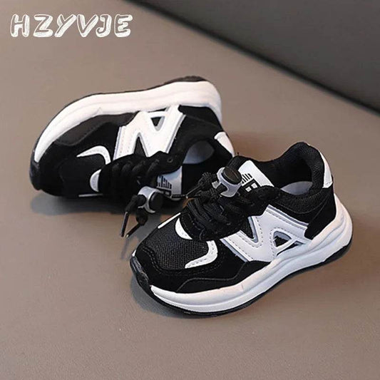 Breathable Casual Sneakers with Buckle Strap for Unisex Kids Aged 4 to 6 Years - ToylandEU