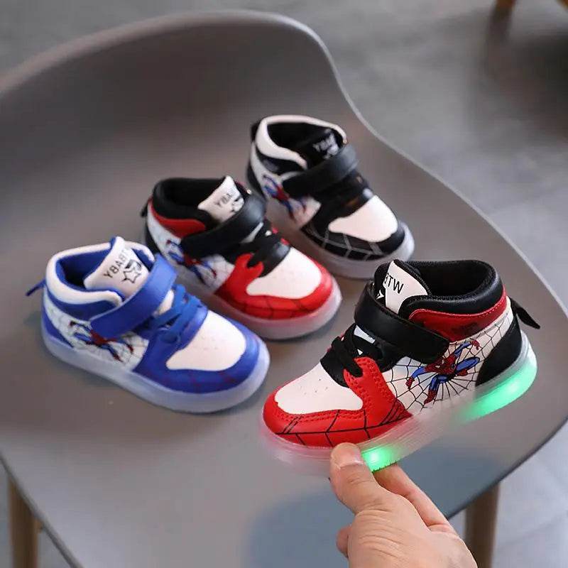 Breathable Children's Sneakers with LED Lights for Boys and Girls Ideal for Outdoor Activities - ToylandEU