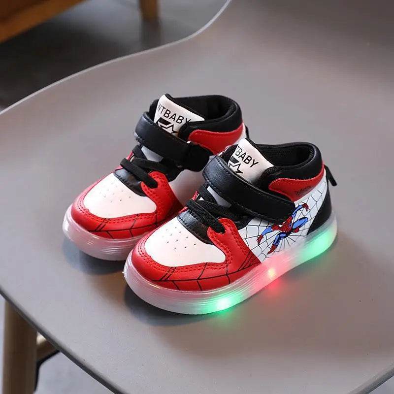 Breathable Children's Sneakers with LED Lights for Boys and Girls Ideal for Outdoor Activities - ToylandEU