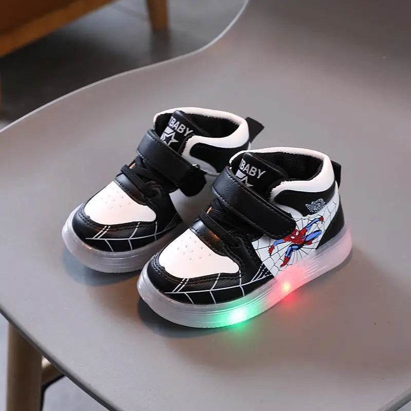 Breathable Children's Sneakers with LED Lights for Boys and Girls Ideal for Outdoor Activities - ToylandEU