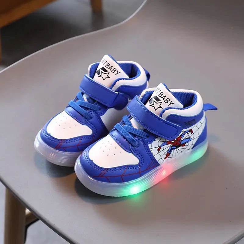 Breathable Children's Sneakers with LED Lights for Boys and Girls Ideal for Outdoor Activities - ToylandEU