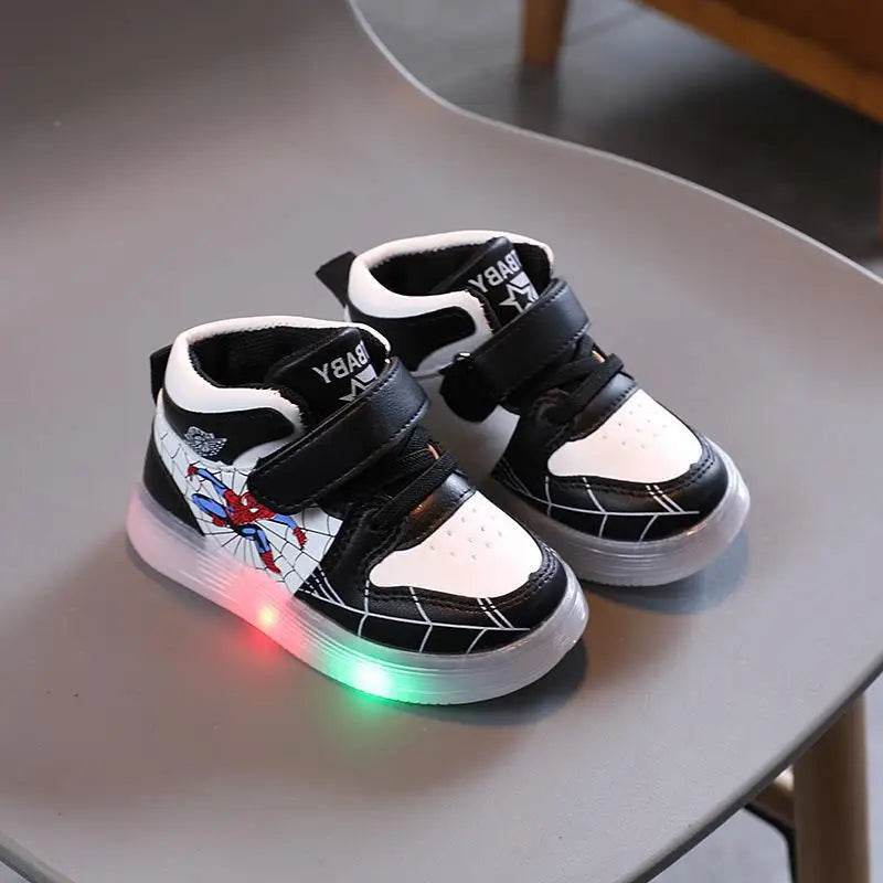 Breathable Children's Sneakers with LED Lights for Boys and Girls Ideal for Outdoor Activities - ToylandEU