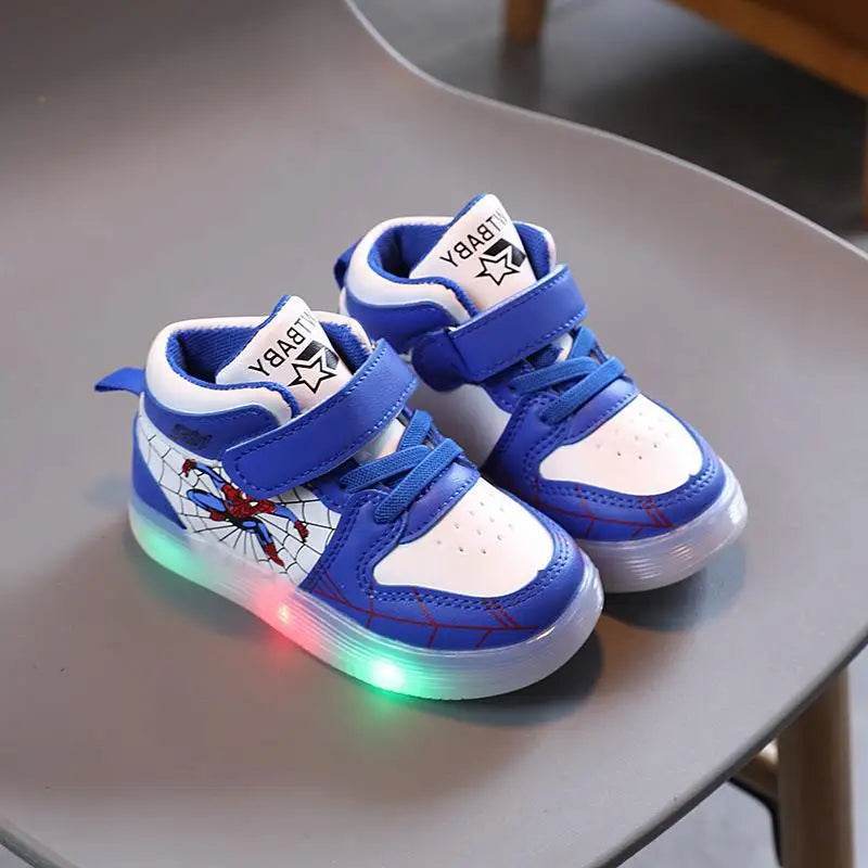 Breathable Children's Sneakers with LED Lights for Boys and Girls Ideal for Outdoor Activities - ToylandEU