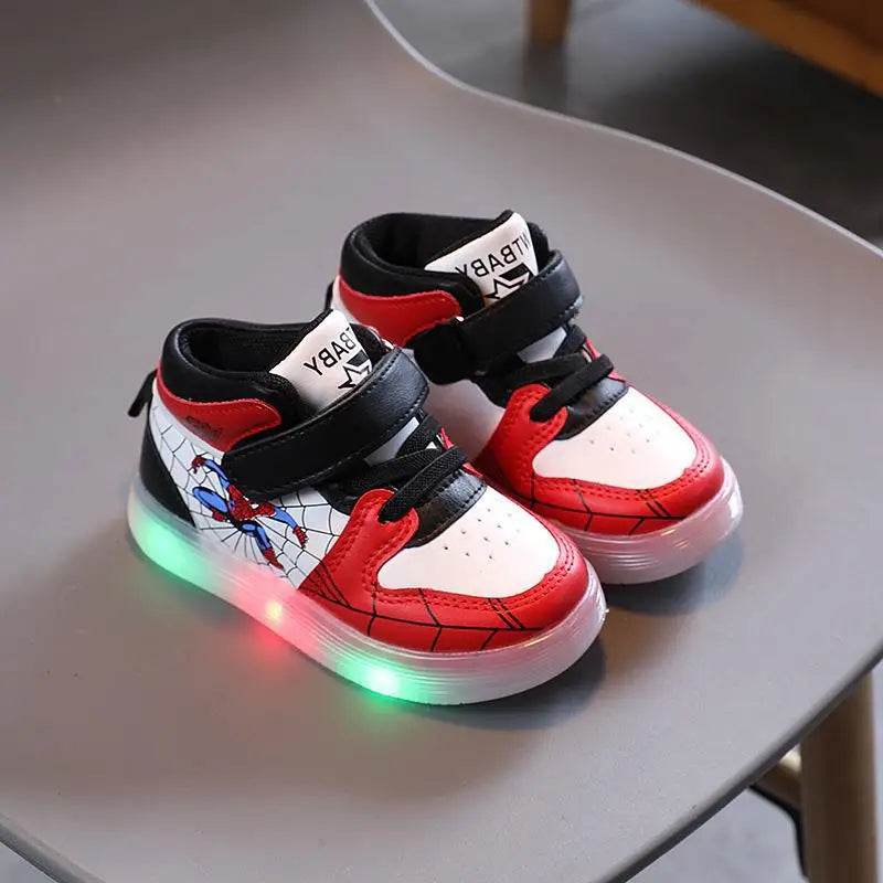 Breathable Children's Sneakers with LED Lights for Boys and Girls Ideal for Outdoor Activities - ToylandEU