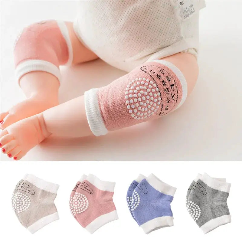 Breathable Cotton Baby Knee Pads for Crawling Anti Fall Comfort - ToylandEU
