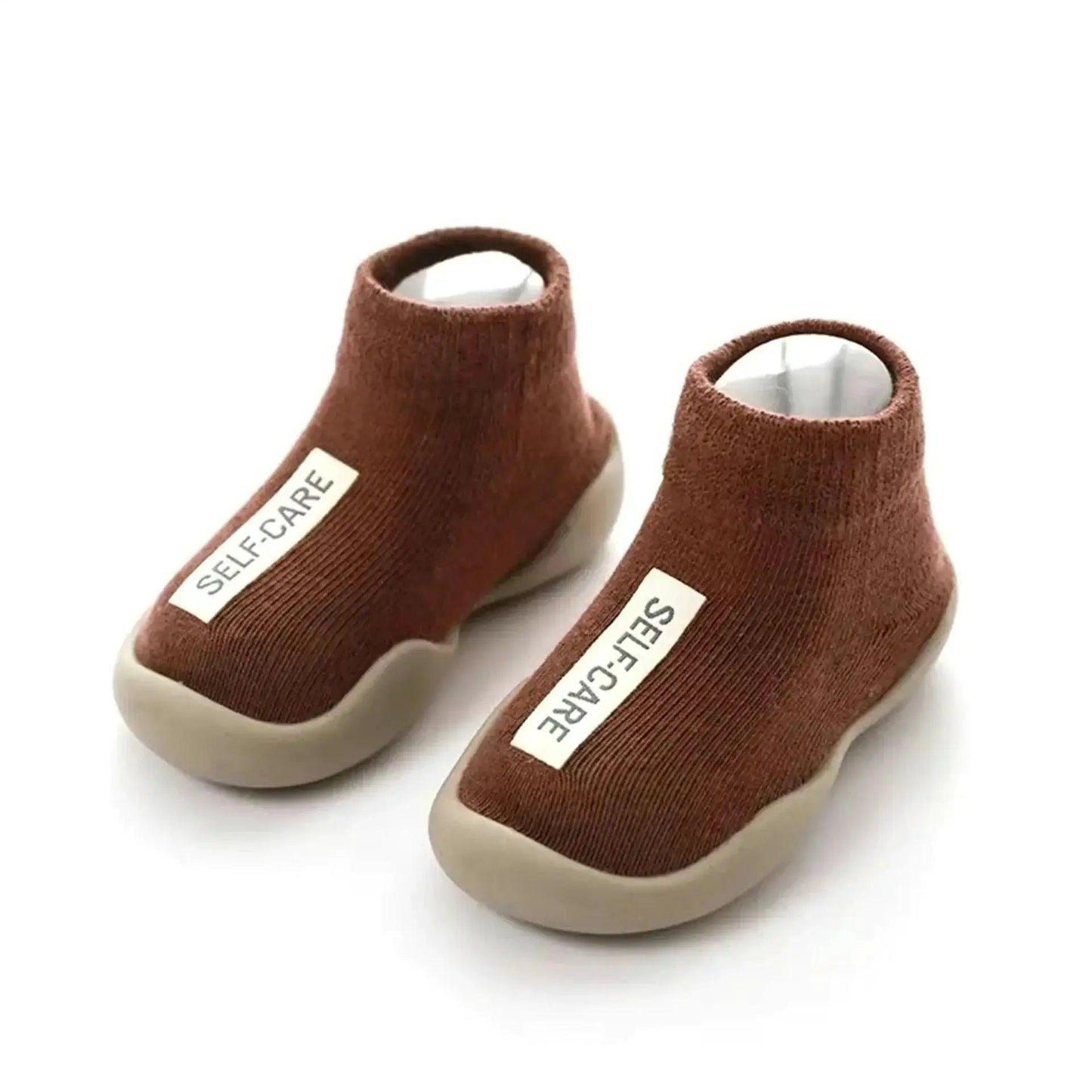  Breathable Cotton Baby Moccasins Non Slip Slippers -  ToylandEU™