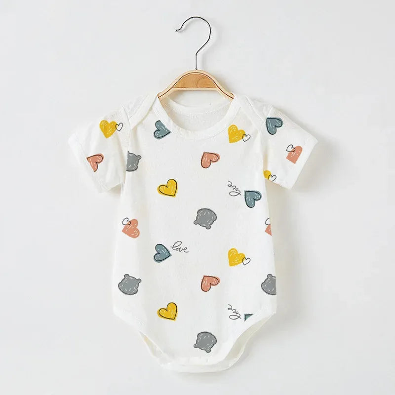 Breathable Cotton Baby Romper Bodysuit Unisex Newborn - ToylandEU