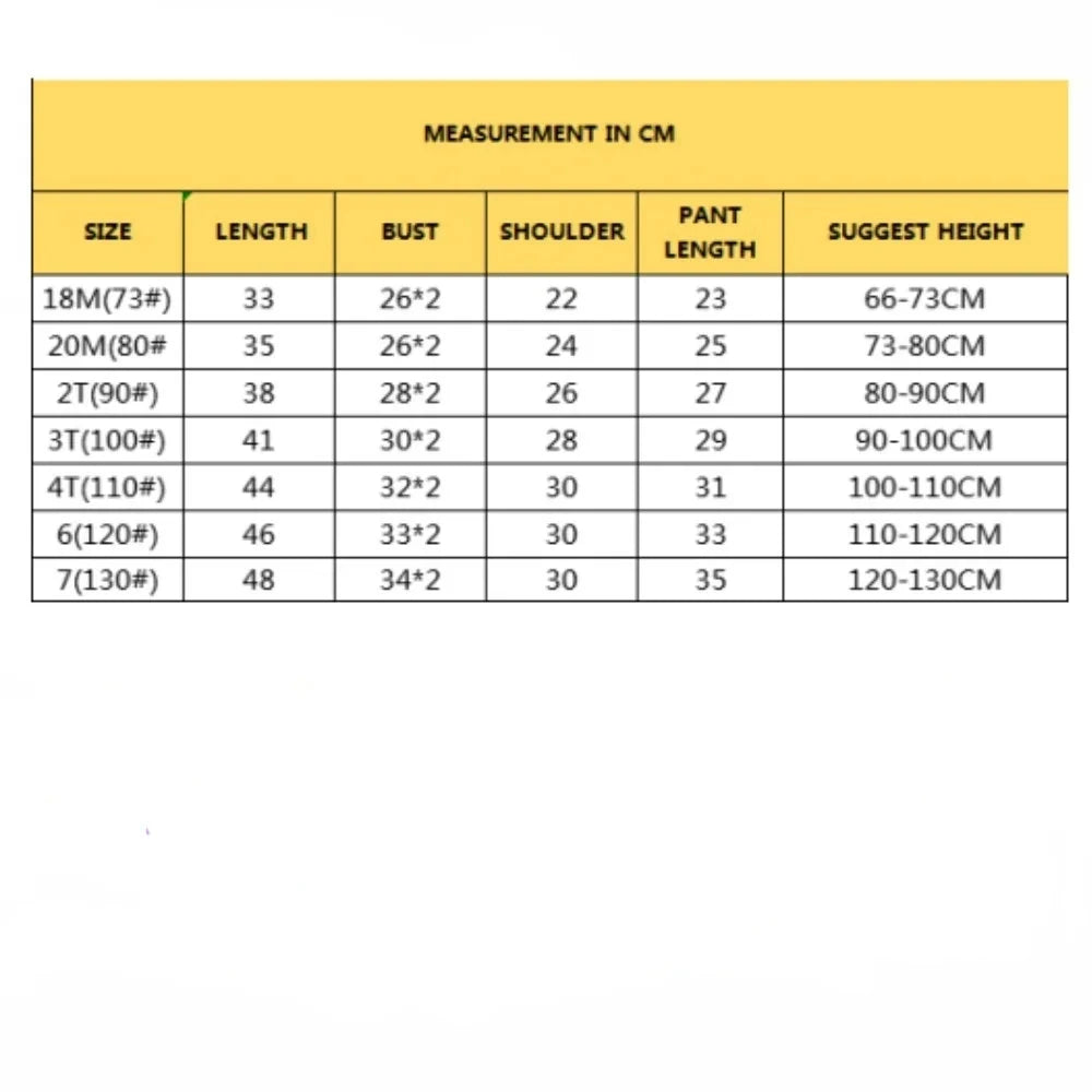 Breathable Cotton Pajamas Two Piece Set With Cartoon Pattern For Unisex Kids New Summer Nightwear - ToylandEU