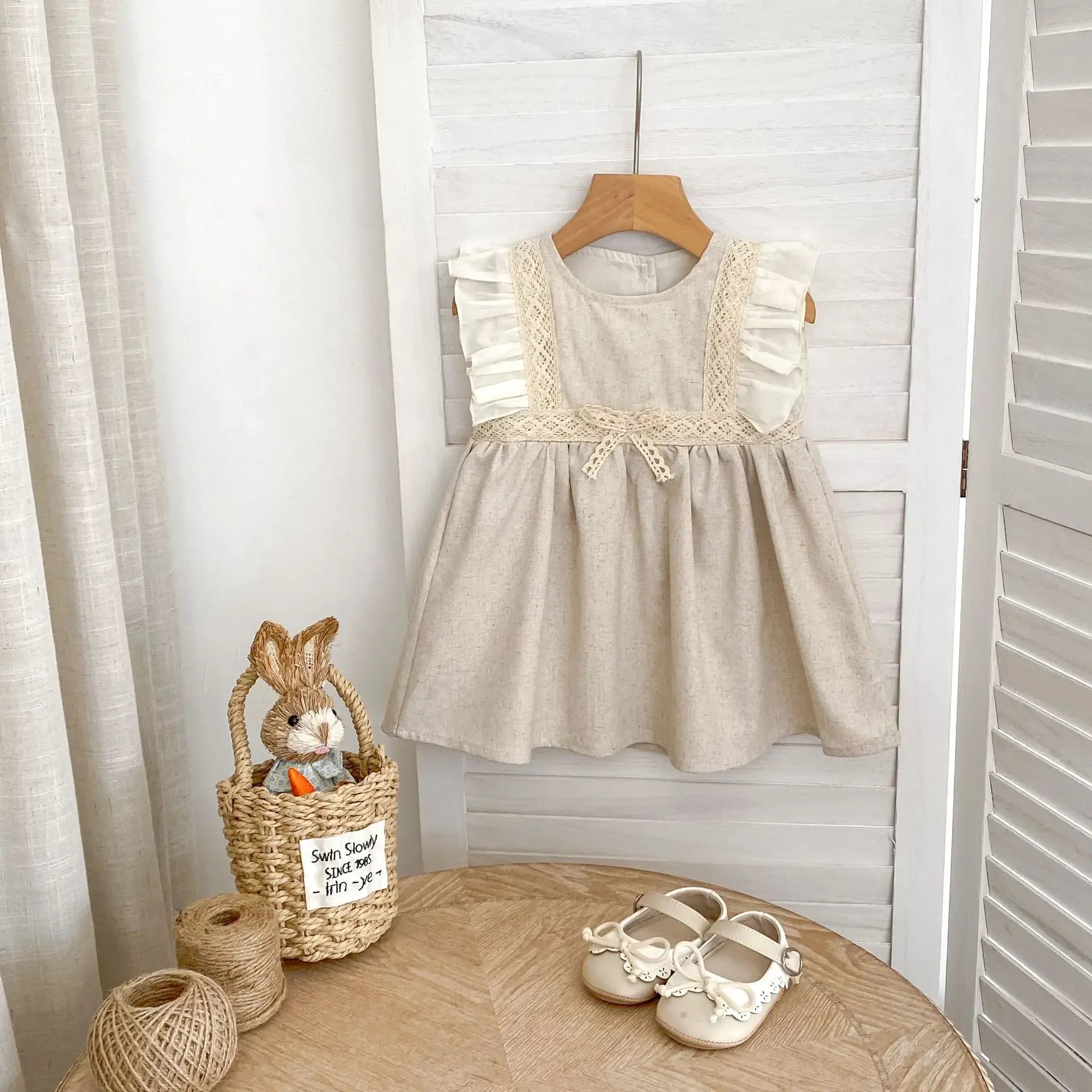 Breathable Cotton Princess Dress For Baby Girls 0 To 3 - ToylandEU