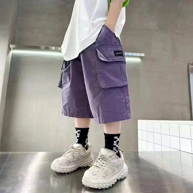  Breathable Elastic Waist Junior Boys Shorts Durable -  ToylandEU™
