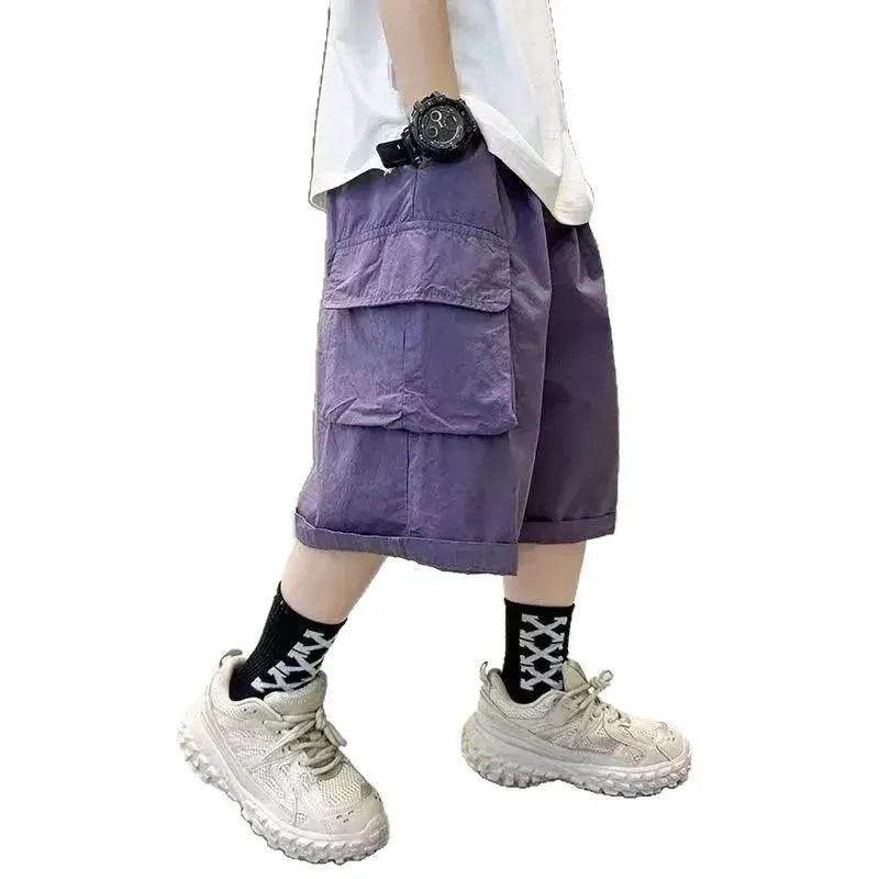  Breathable Elastic Waist Junior Boys Shorts Durable -  ToylandEU™