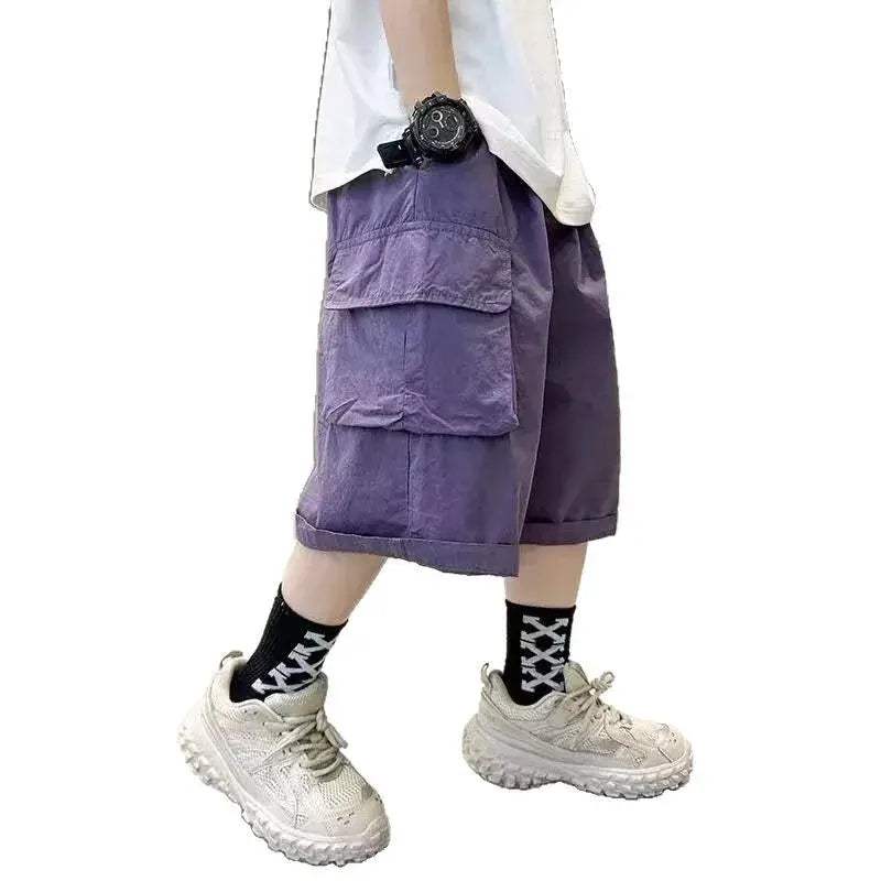  Breathable Elastic Waist Junior Boys Shorts Durable -  ToylandEU™