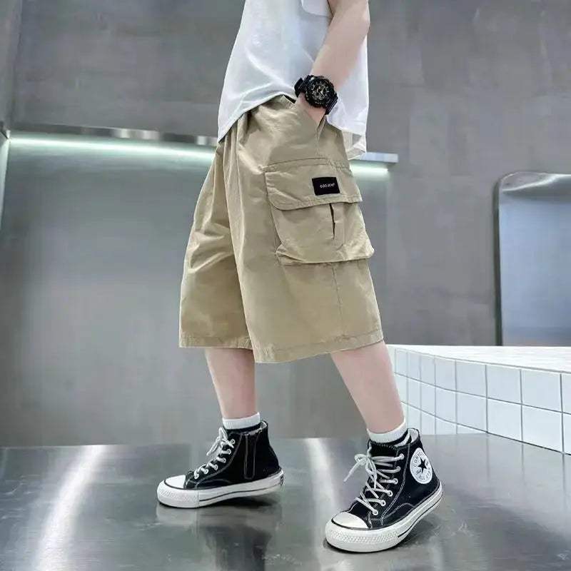  Breathable Elastic Waist Junior Boys Shorts Durable -  ToylandEU™