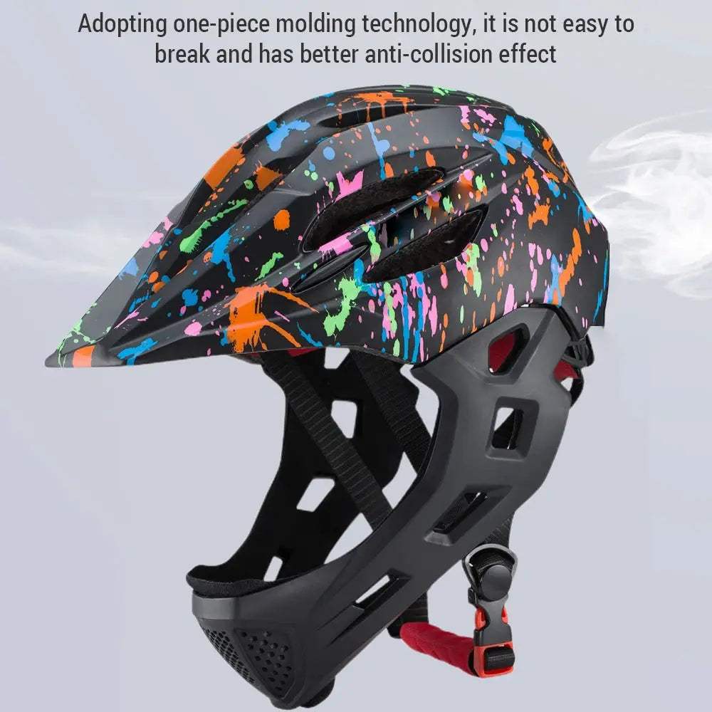 Breathable Kids Bike Helmet With LED Light Lightweight - ToylandEU
