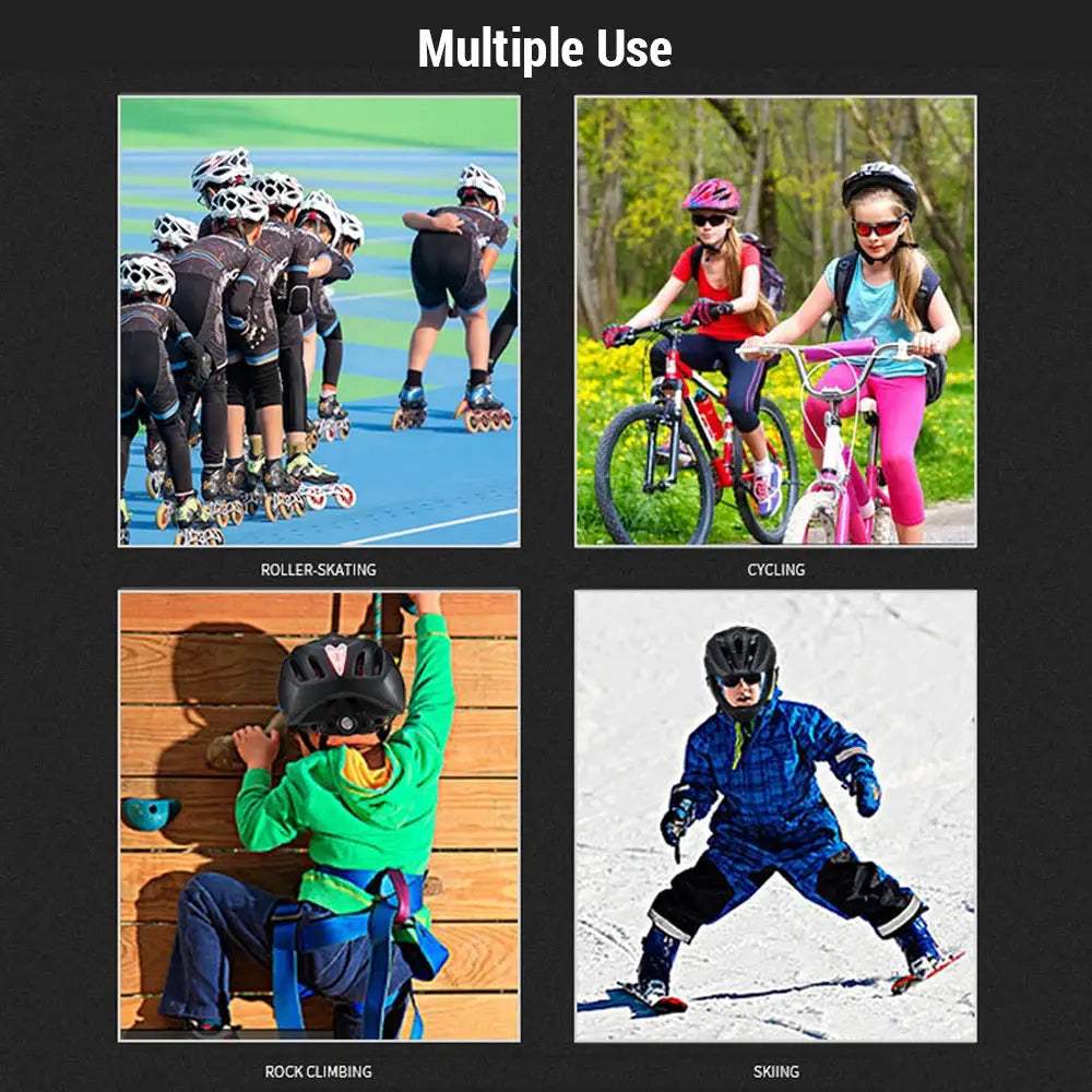 Breathable Kids Bike Helmet With LED Light Lightweight - ToylandEU