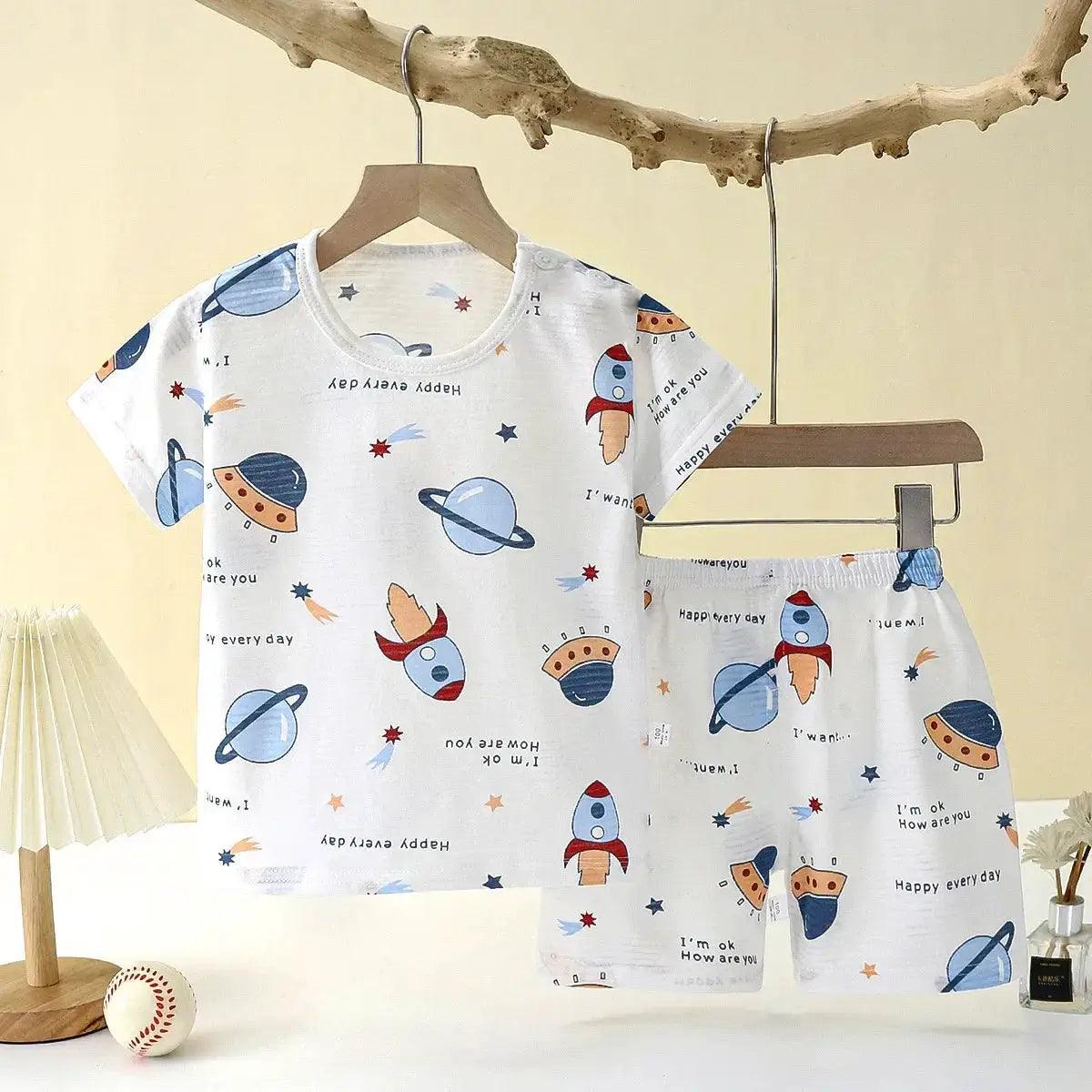  Breathable Kids Pajamas 2 Piece Set Toyland EU -  ToylandEU™