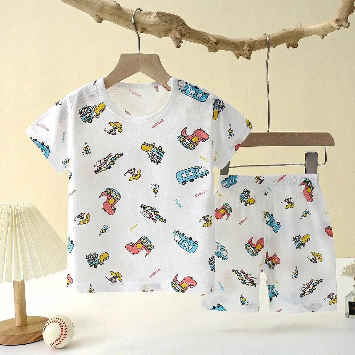  Breathable Kids Pajamas 2 Piece Set Toyland EU -  ToylandEU™