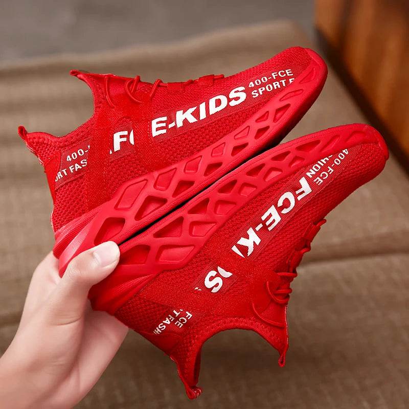 Breathable Kids Sport Sneakers with Lace Up Design for Boys and Girls Aged 5 to 15 Years - ToylandEU