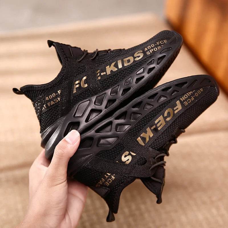 Breathable Kids Sport Sneakers with Lace Up Design for Boys and Girls Aged 5 to 15 Years - ToylandEU