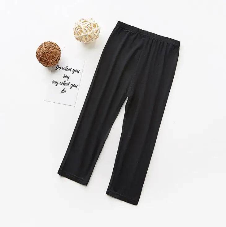 Breathable Leggings Candy Color Calf Length Slim Fit Knitted For Girls 2 To 12 Years - ToylandEU