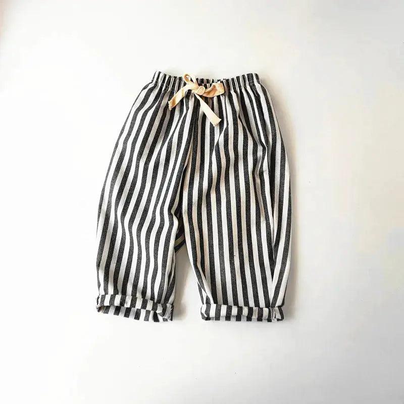  Breathable Linen Cotton Kids Pants Unisex -  ToylandEU™