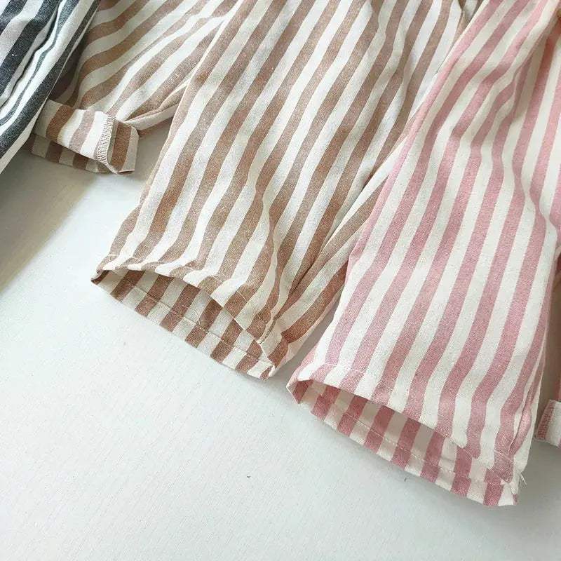  Breathable Linen Cotton Kids Pants Unisex -  ToylandEU™