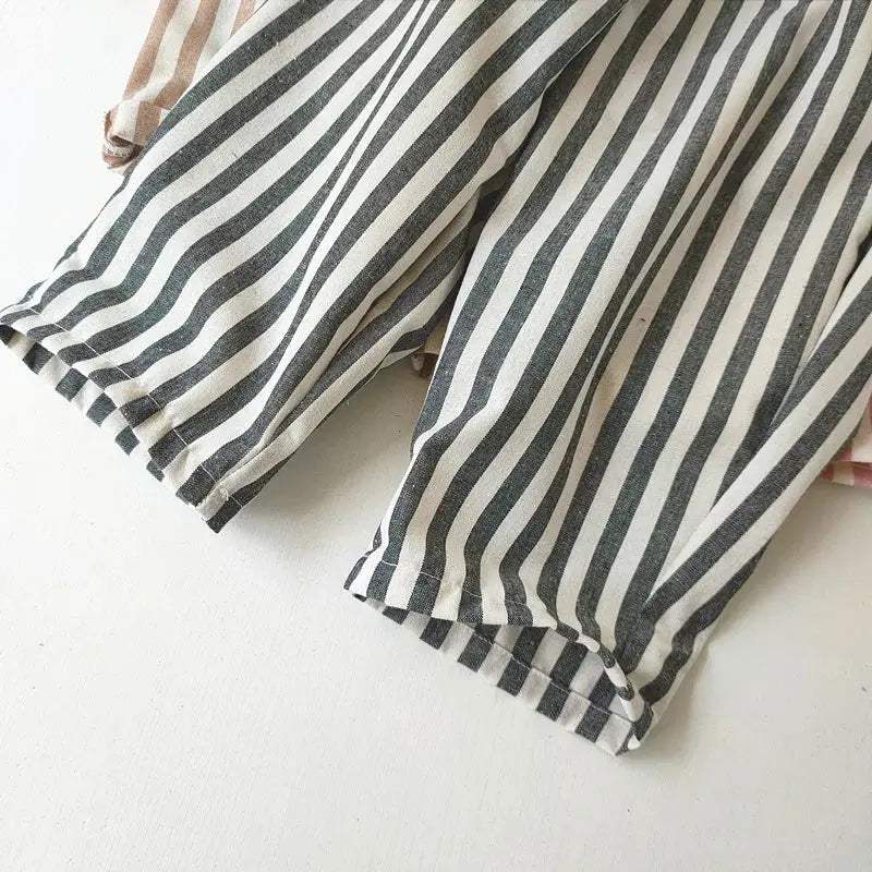  Breathable Linen Cotton Kids Pants Unisex -  ToylandEU™