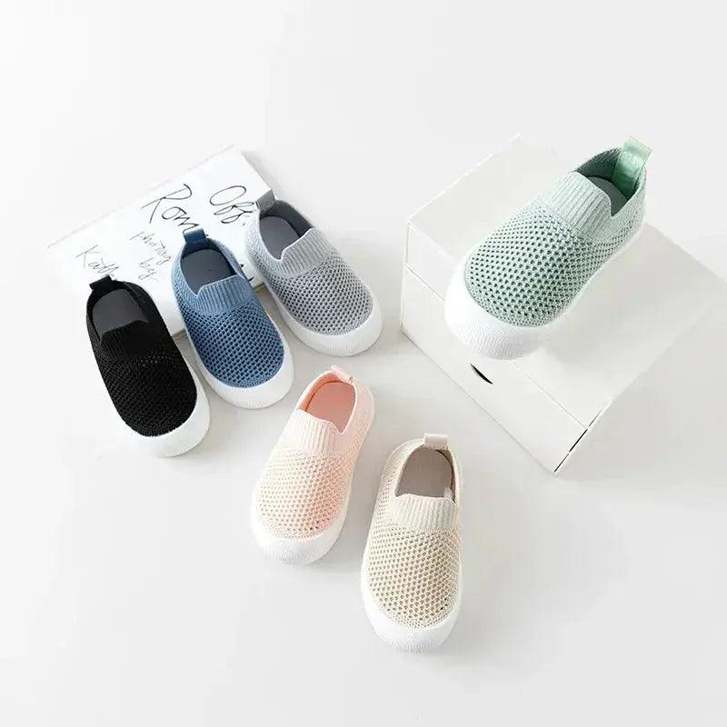  Breathable Non Slip Baby Shoes First Walkers Comfort -  ToylandEU™